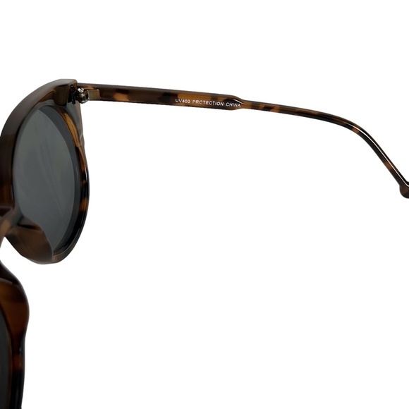 SUNGLASSES SUN GLASSES Tortoiseshell PLASTIC Frames UV 400 Brown Shades Summer - Picture 12 of 16